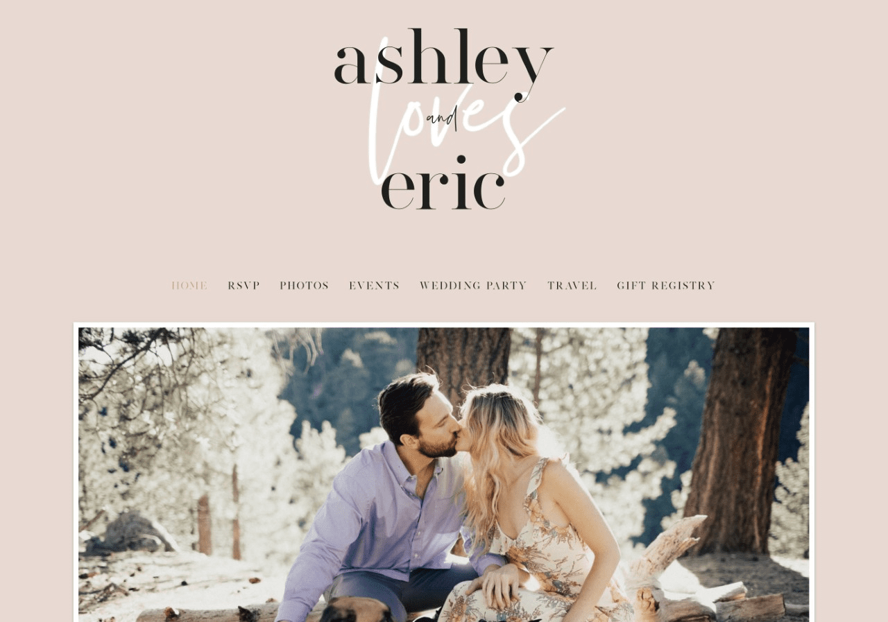 Want to create your own wedding website?