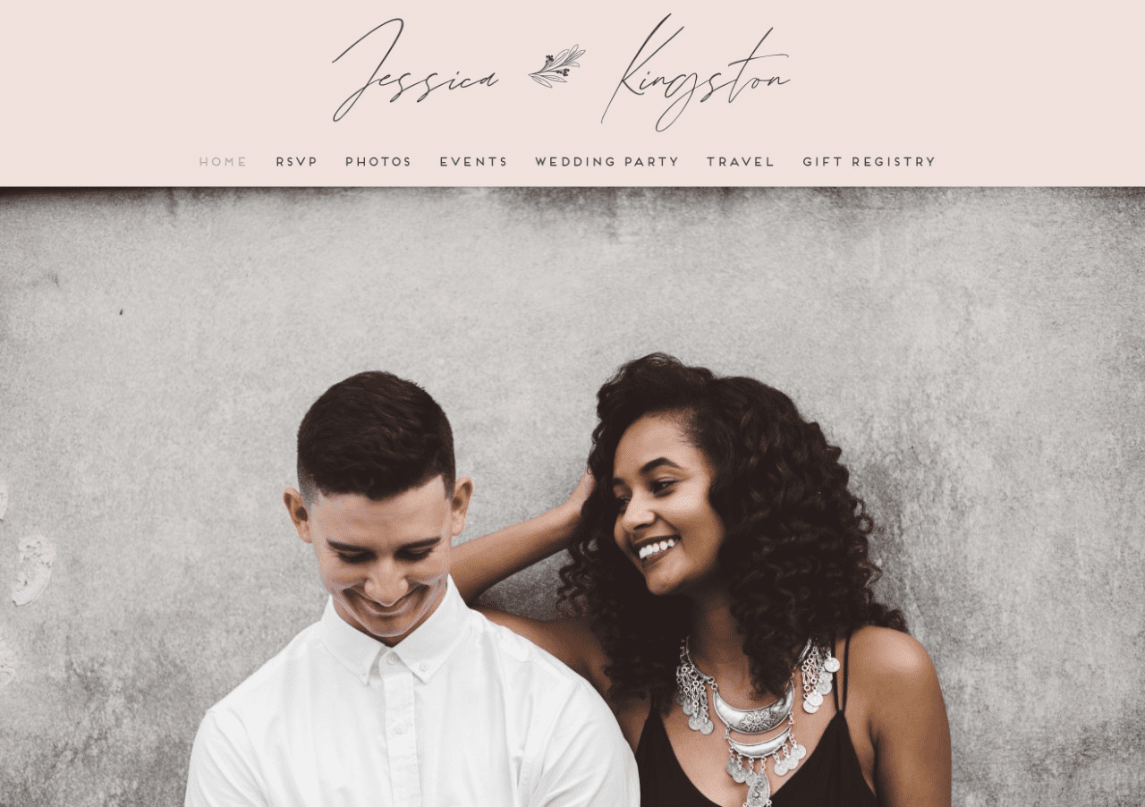 Want to create your own wedding website?