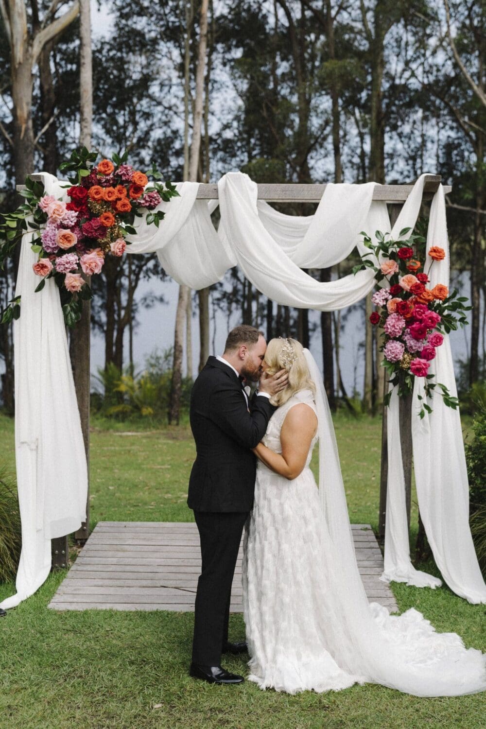 The Jackson Ranch ceremony