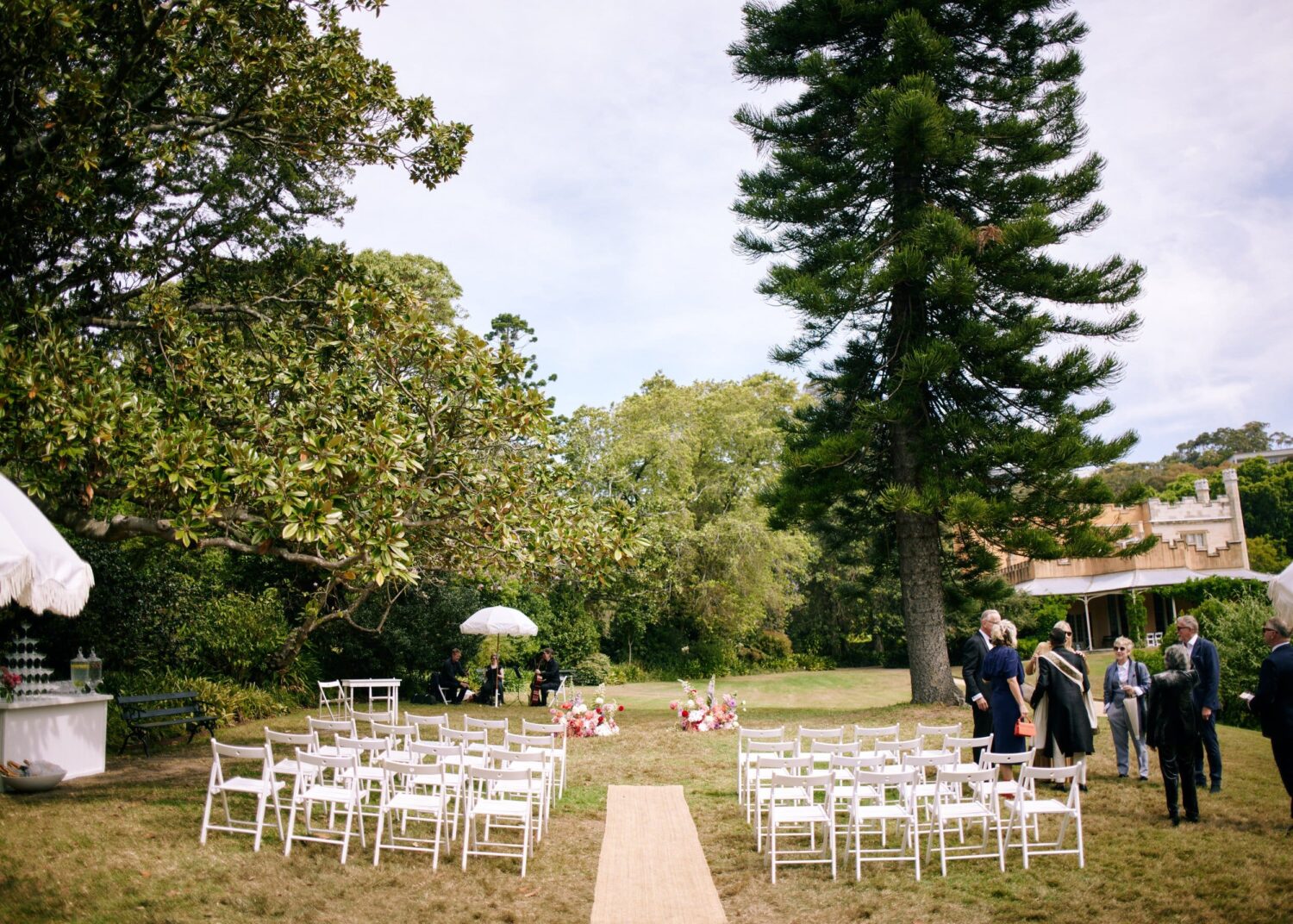 Estate Vaucluse House ceremony