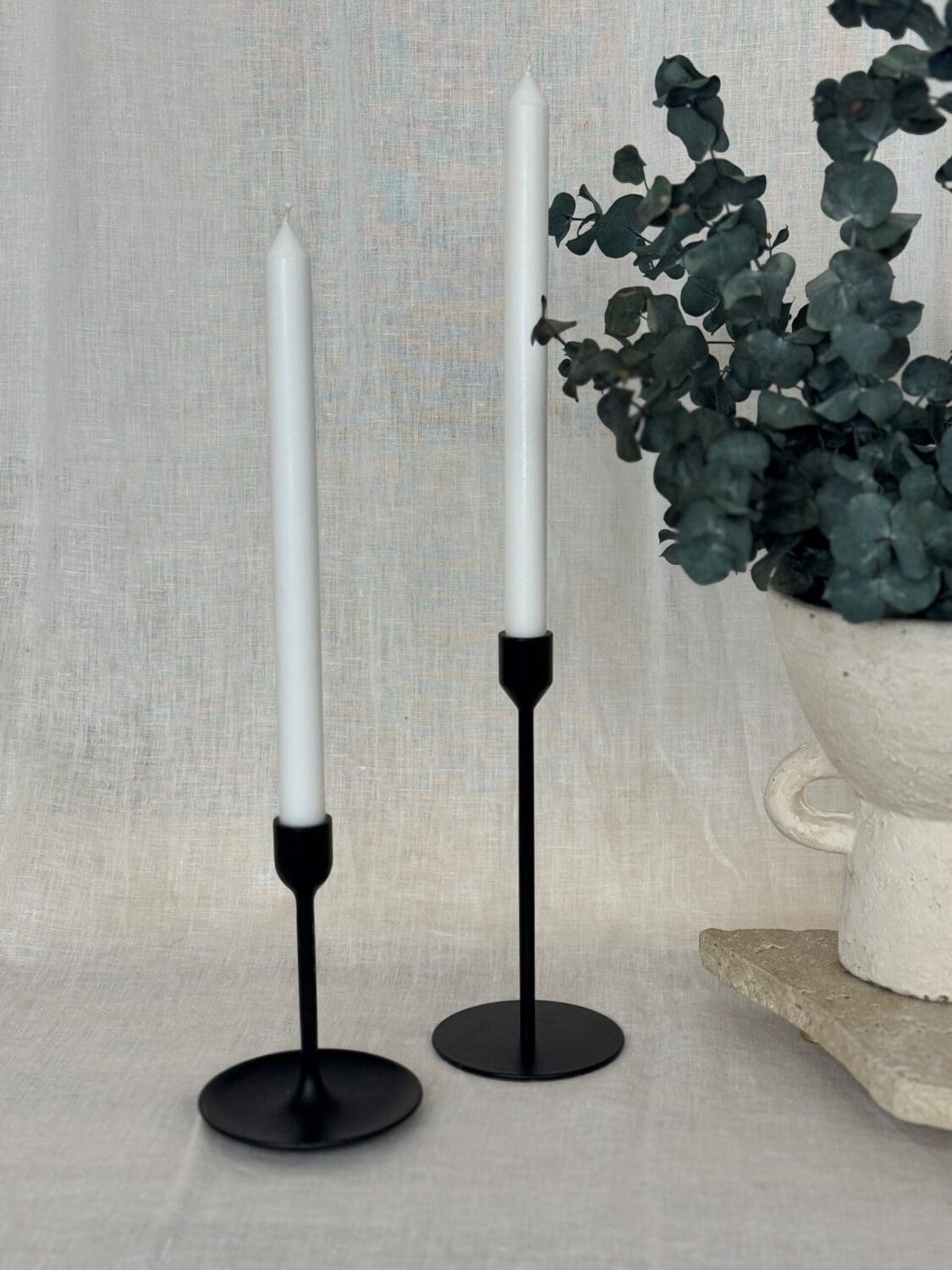 Black Candlestick Holders