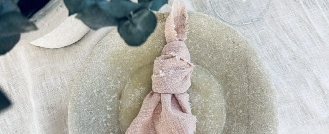 Musk Pink Cotton Napkin