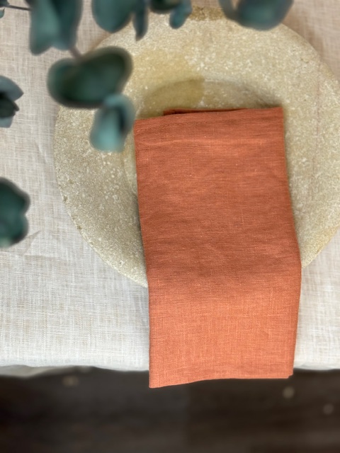 Terracotta Linen